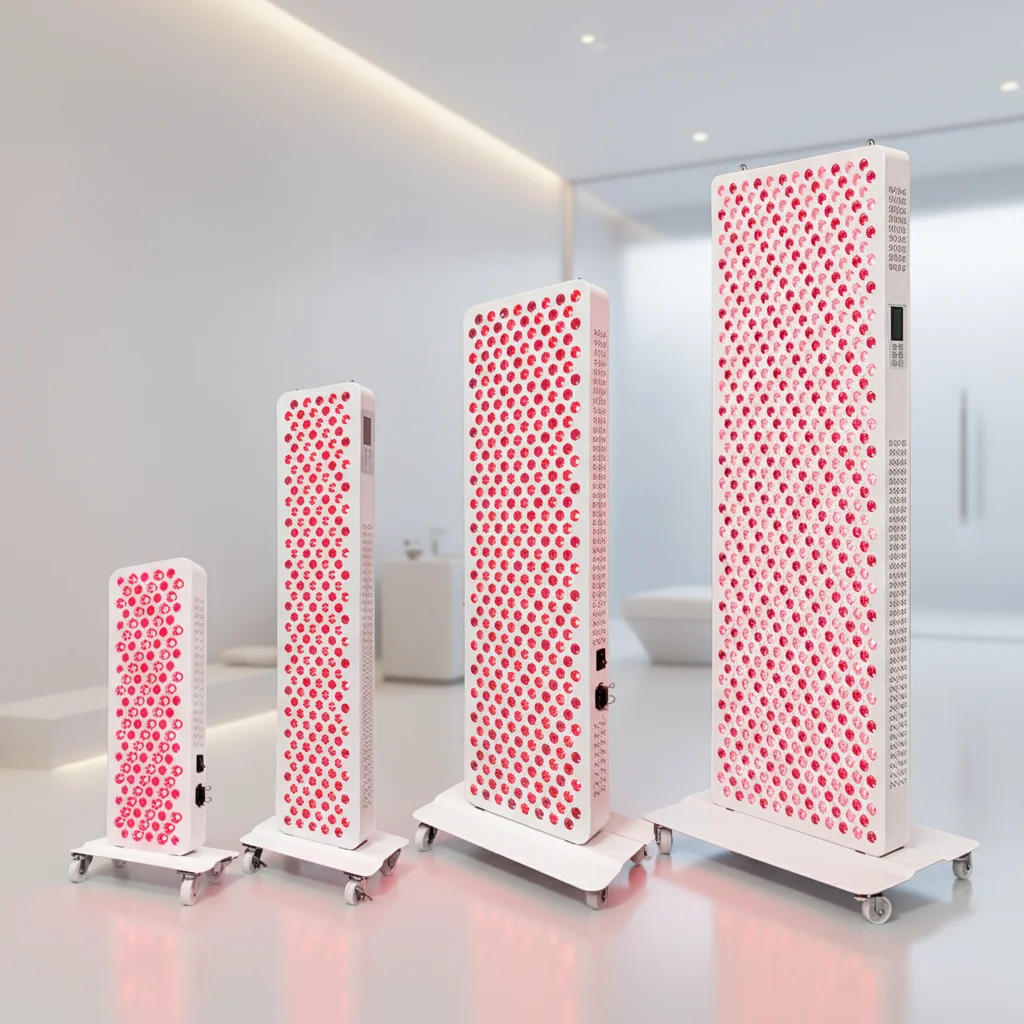 630Nm 810nm 830nm 1060nm Full Body Standing Phototherapy Panel with Heating Function and American Plug