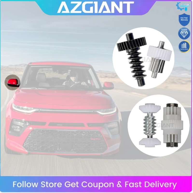 

AZGIANT for 2009-2023 Kia Soul Car Power Side Rearview Mirrors Folding Unit Inner Gear Set Replace Brand New Repair Kits Savings