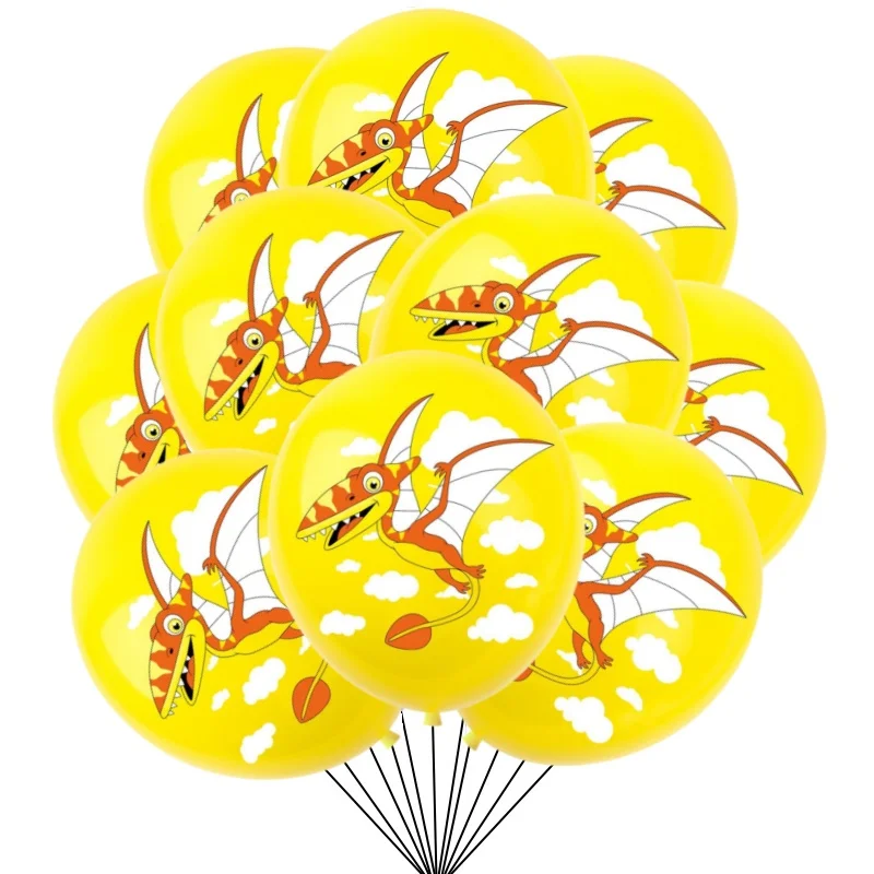 10/30 stücke 12 Zoll Dinosaurier Latex Ballon Set Dschungel Wildes Tier Kind Geburtstag Partei Liefert Dinosaurier Thema Party ballons Dekoration – Detail 4