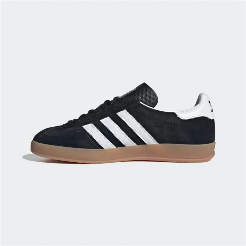 Adidas Originals Gazelle e Indoor Scarpe da tavola resistenti all'usura, leggere e basse da uomo nere