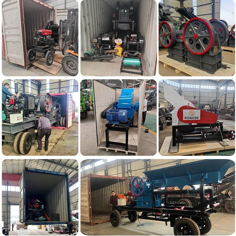 Small Mobile Stone Crusher, Feeder, Jaw Crusher Wheeled mobile jaw crusher portable quarry mining and construction gravel view 6
