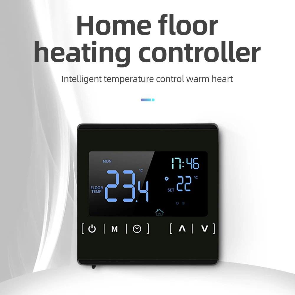 

Tuya WiFi Smart Thermostat Temperature Controller Water/Electric Floor Heating Thermostat Gas Boiler Remote Voice Control LCD