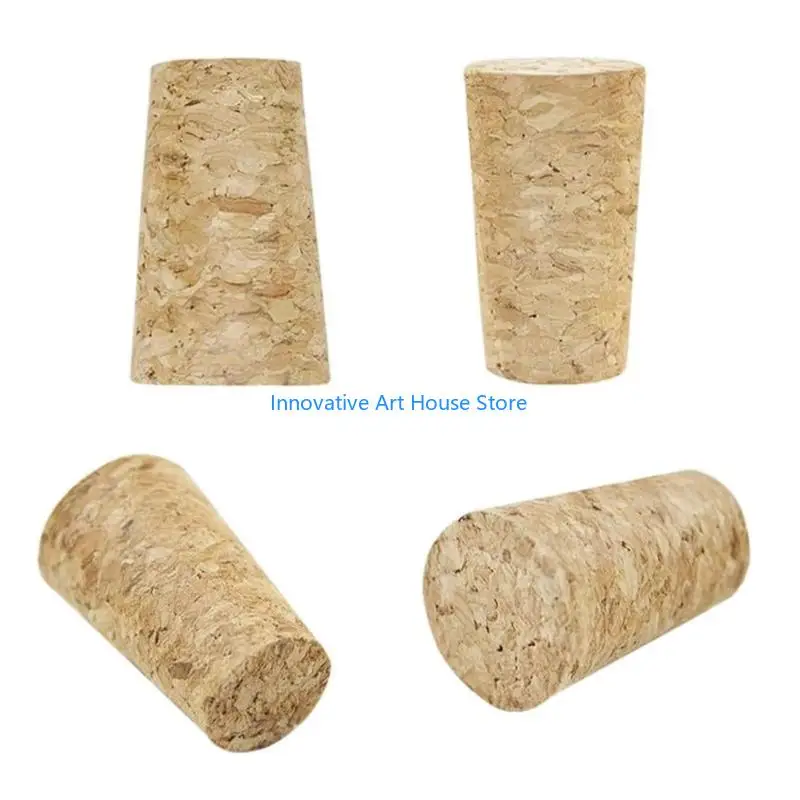 Picture 3: E1PC 30 Pcs Tapered Cork Plugs Wine Bottle Corks Reusable Sealing Stopper Replacement