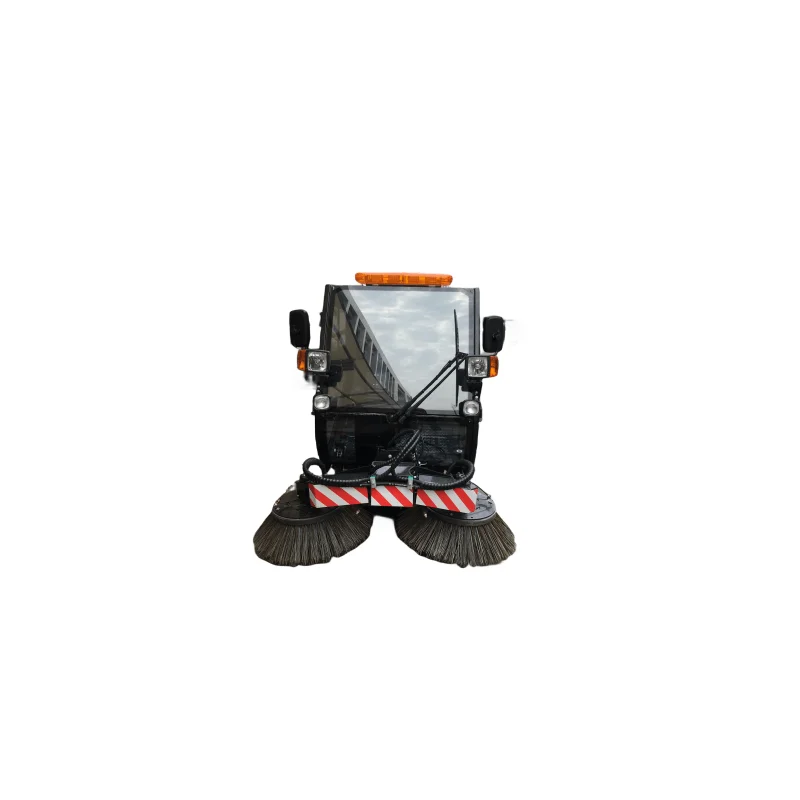 2025Industrial Driving Four Wheel Steering Road Sweeper Cleaning Machine Floor Road Sweeper