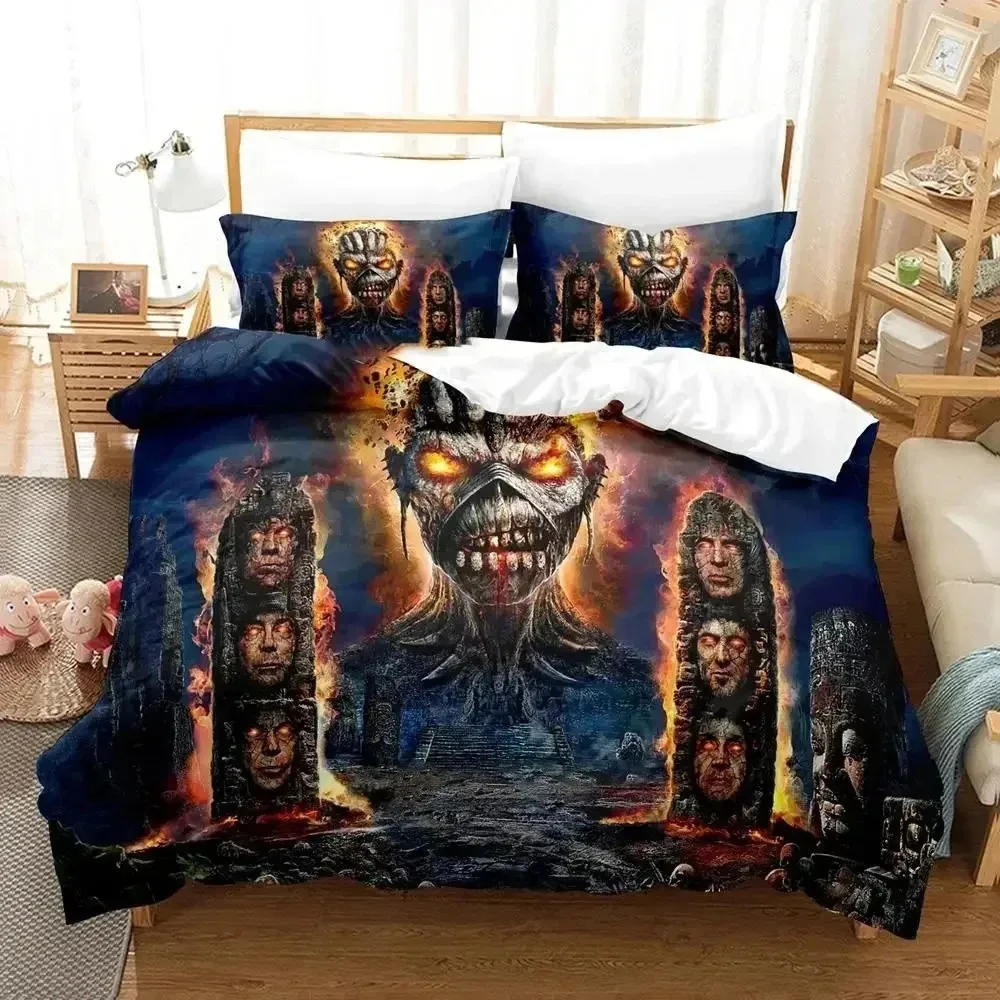 Iron Rapetal Girls' Bedding Set For Bedroom Soft Modern Bedspreads Comefortable Kids Duvet Cover Quilt Cover And Pillowcase