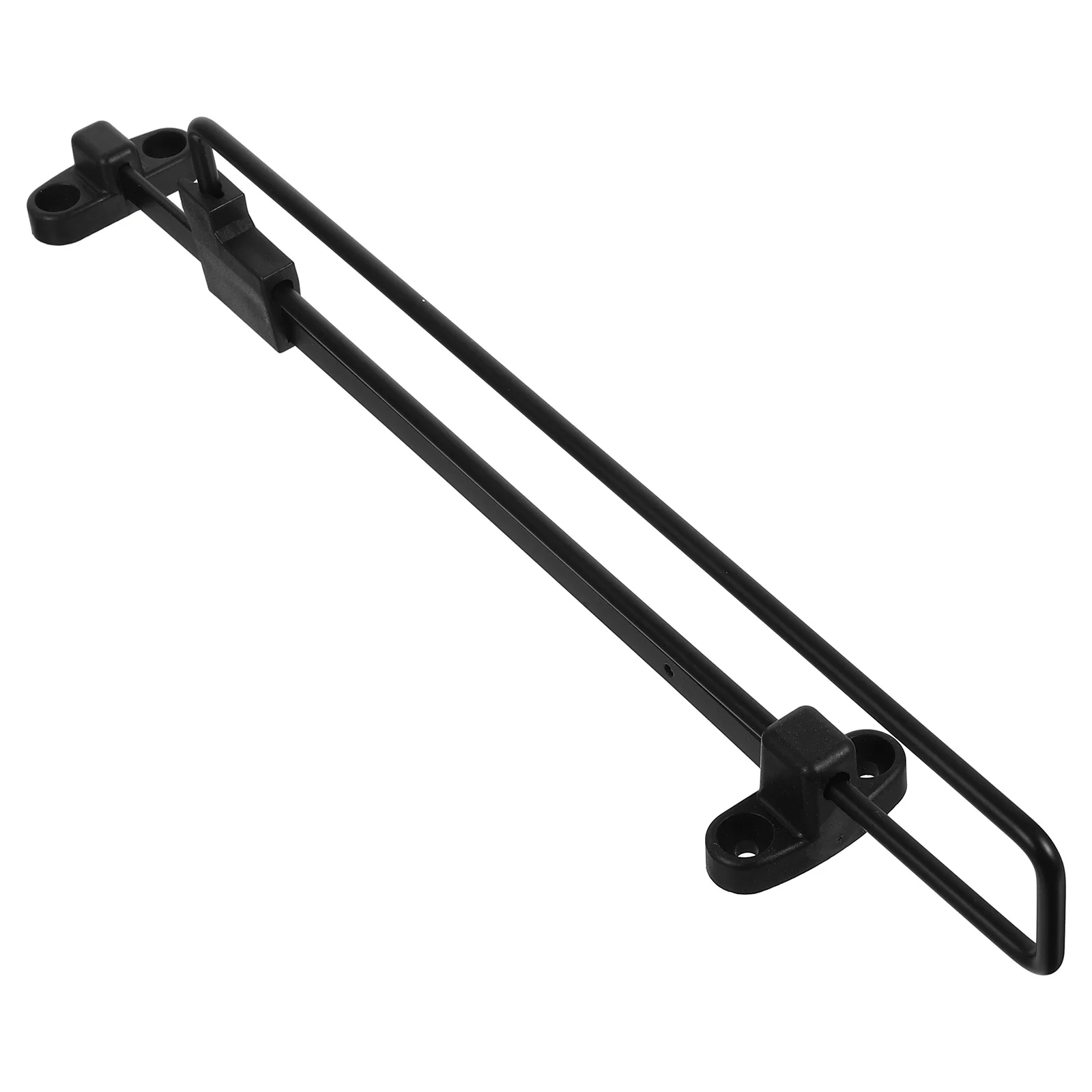 

12Inch 30Cm Telescopic Closet Rod Black Adjustable Pull Out Clothes Hanger For Small Wardrobe Retractable Clothing Rail Storage