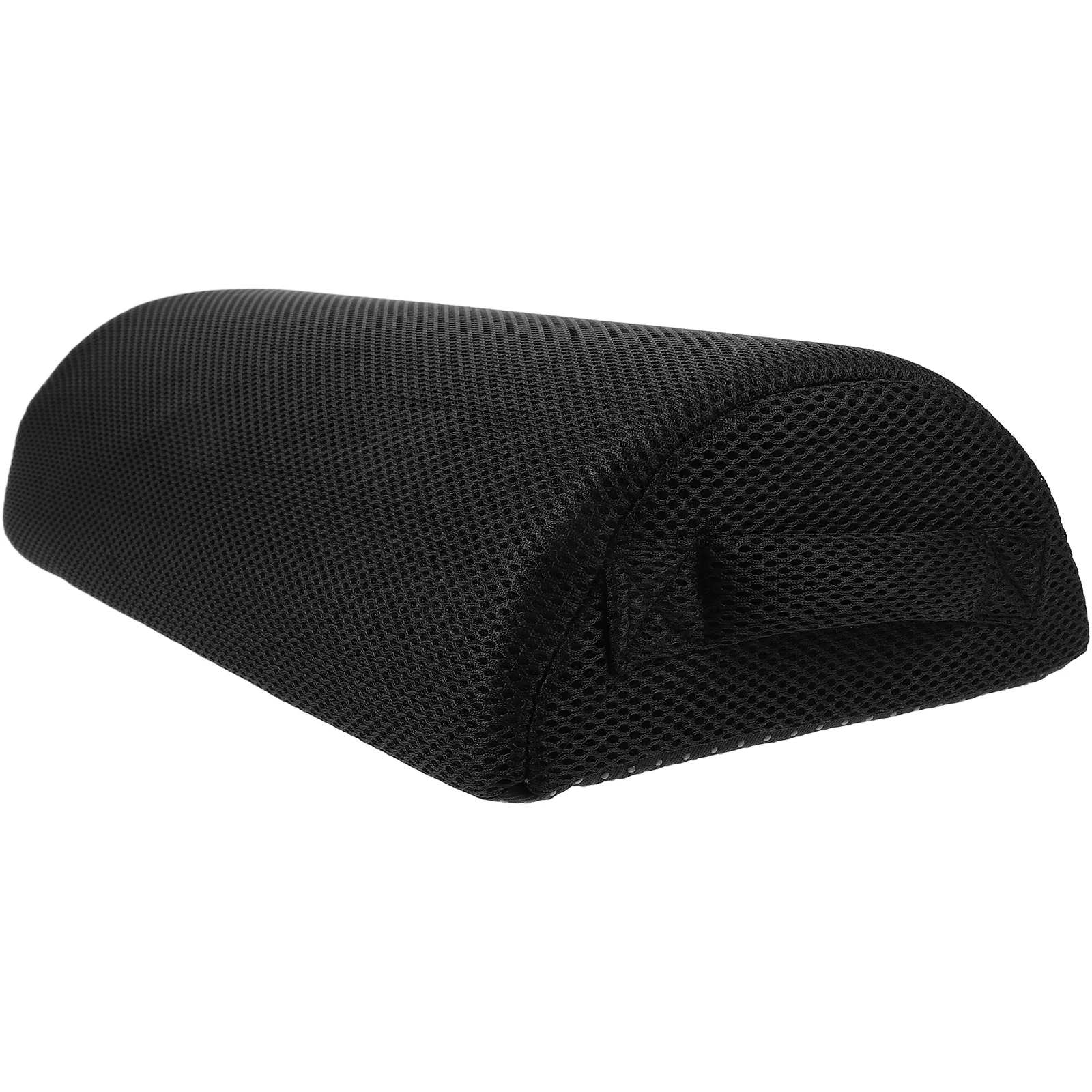 

Foot Pillow Black Mesh High Rebound Leg Support Cushion Knee Pillow for Sleeping Back Pain Relief Ergonomic Design Durability