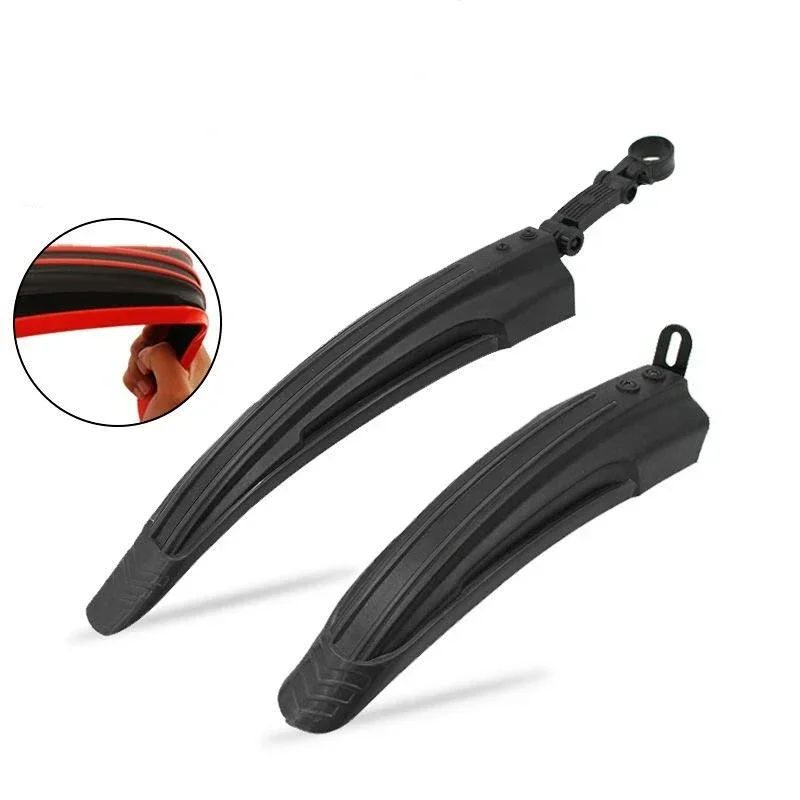 2pcs Bicycle Mudguard Mountain Road Bike Fenders Mud Guards Set Bicycle Mudguard Wings For Bicycle Front Rear Fenders