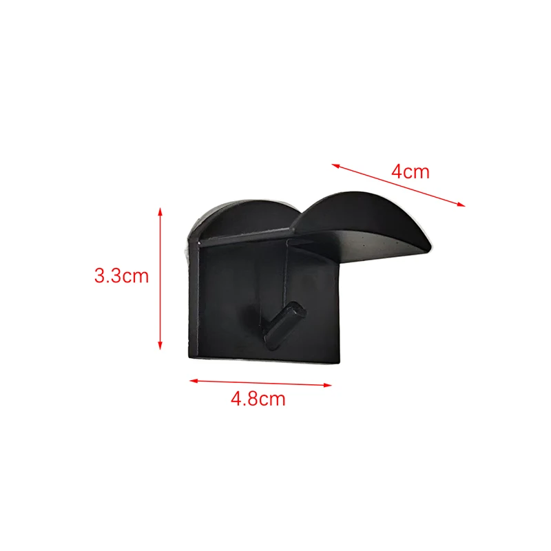 Universal Wall Mounted Headphone Stand Baseball Cap Hook Headset Display Rack Under Desk Hanger Hook For Earphone Hat