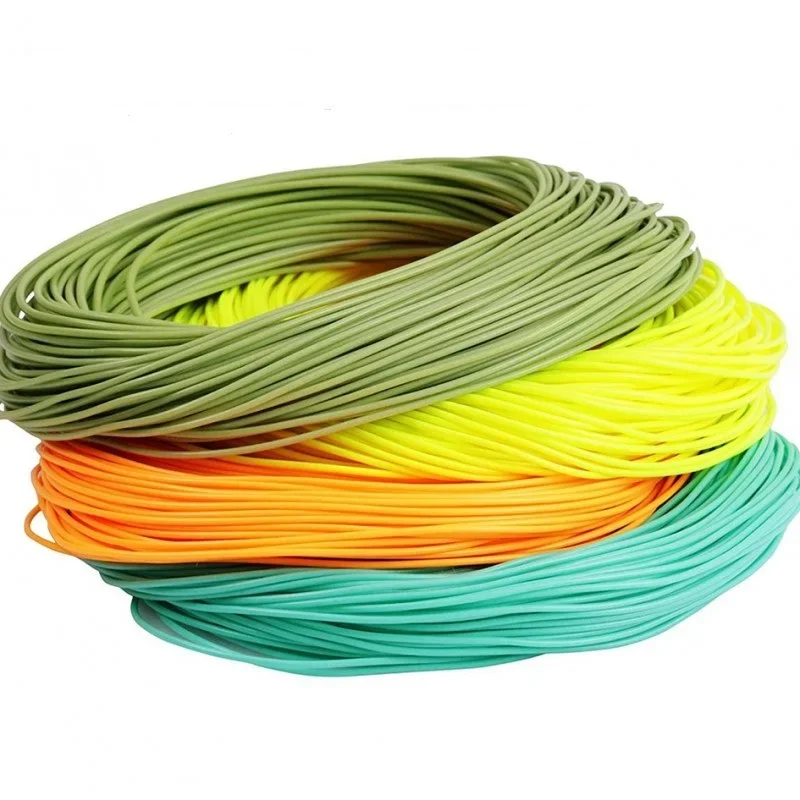 Silk smooth long casting weight forward floating fly fishing line