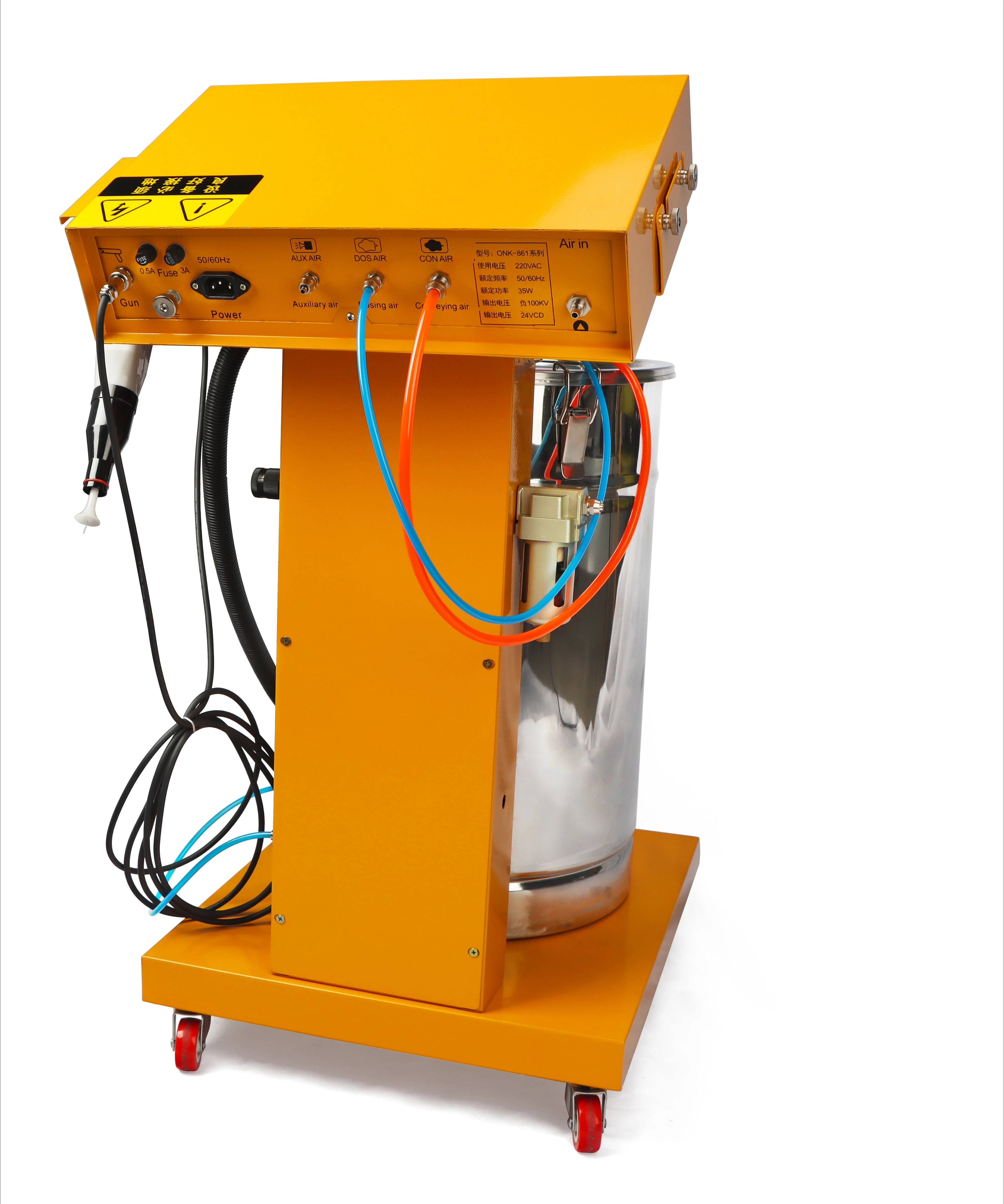 Electrostatic Powder Coating Painting Machine with Powder