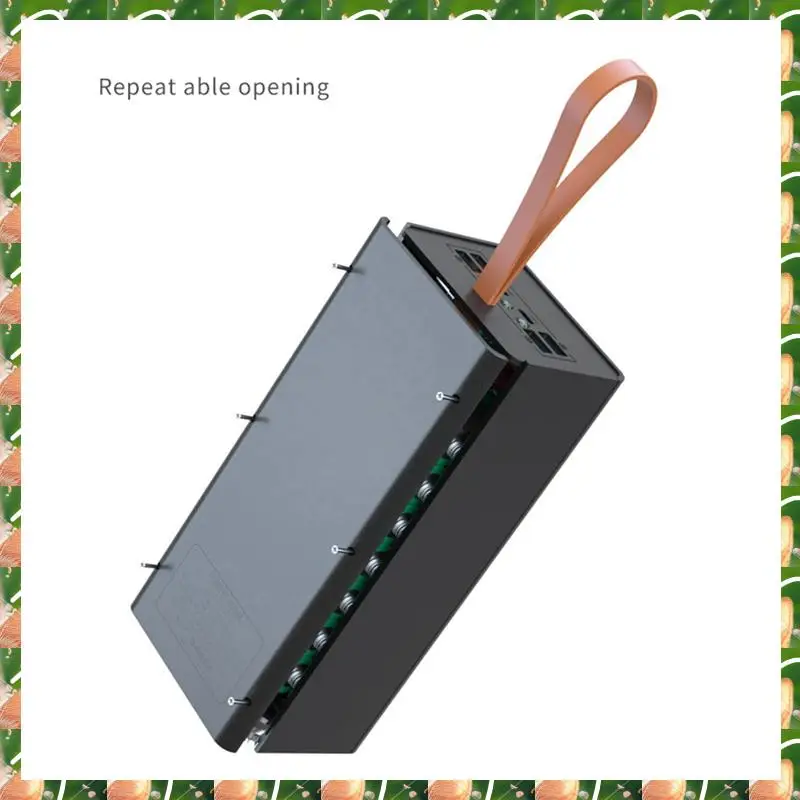 

JAJA Portable DIY Power Bank Case For 21*18650 Batteries Portable External Battery Box For Mobile Phone Charging D21