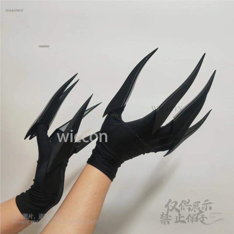 Anime VOX Lucifer Alastor Cosplay Adam Costume Outfit 3D Claw Uniform Halloween Carnival Accessories Adult Male Men Customized