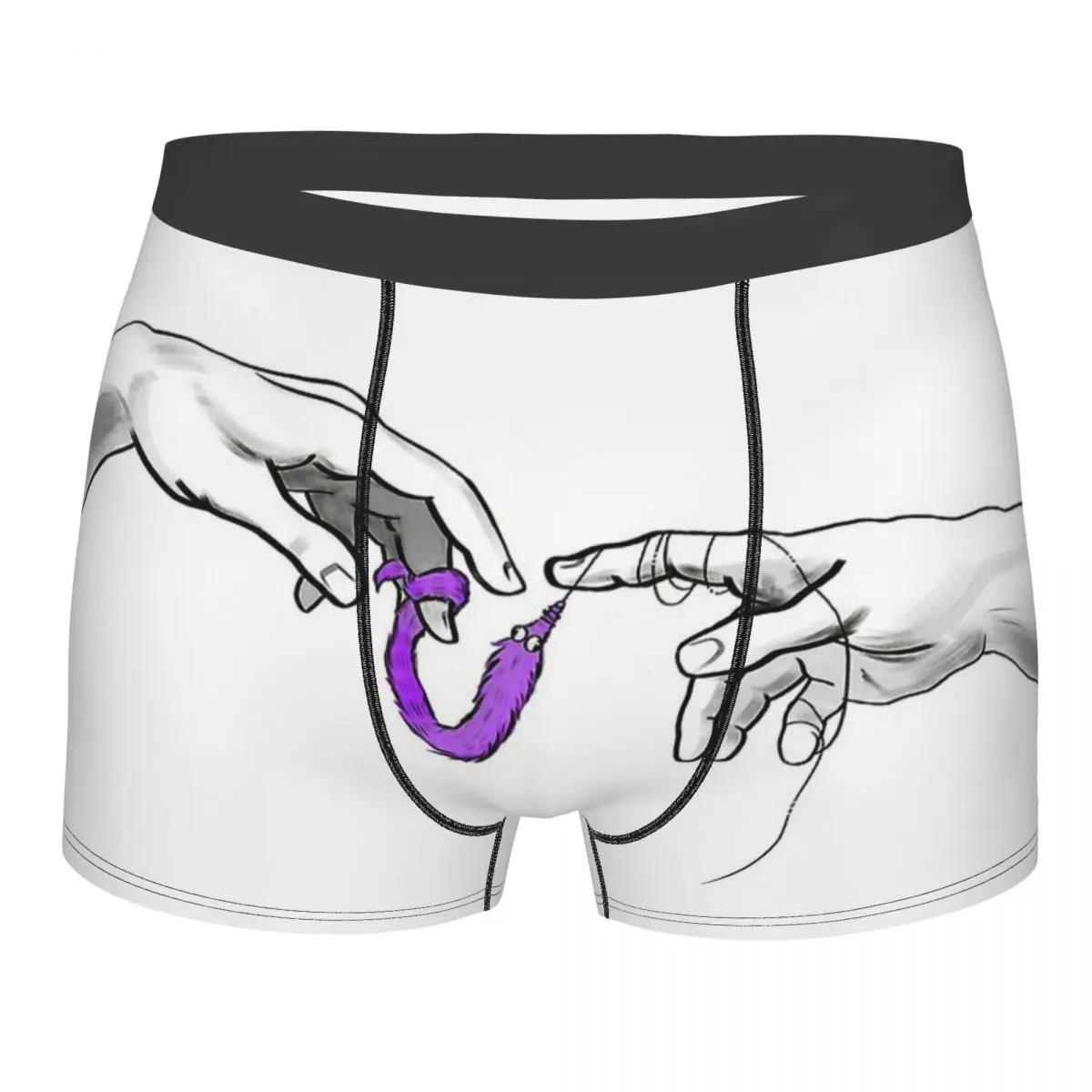 Creation Of Worm On A String Underpants Cotton Panties Man Underwear Sexy Shorts Boxer Briefs