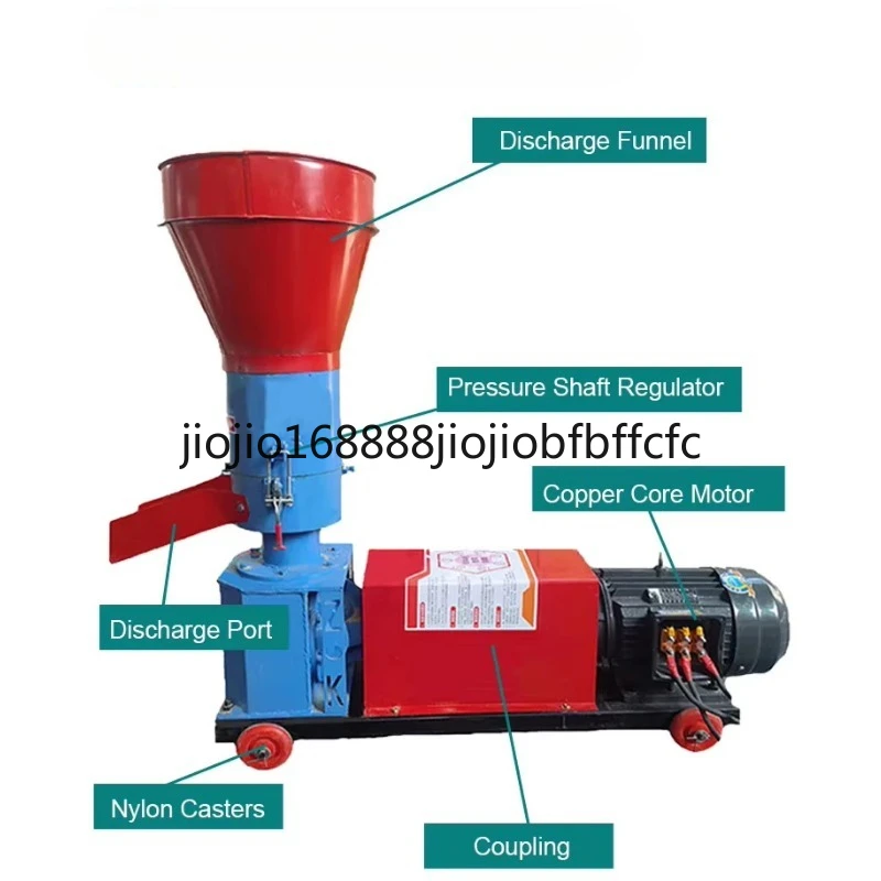Suitable for new animal feed granulators and high-efficiency grain crushers