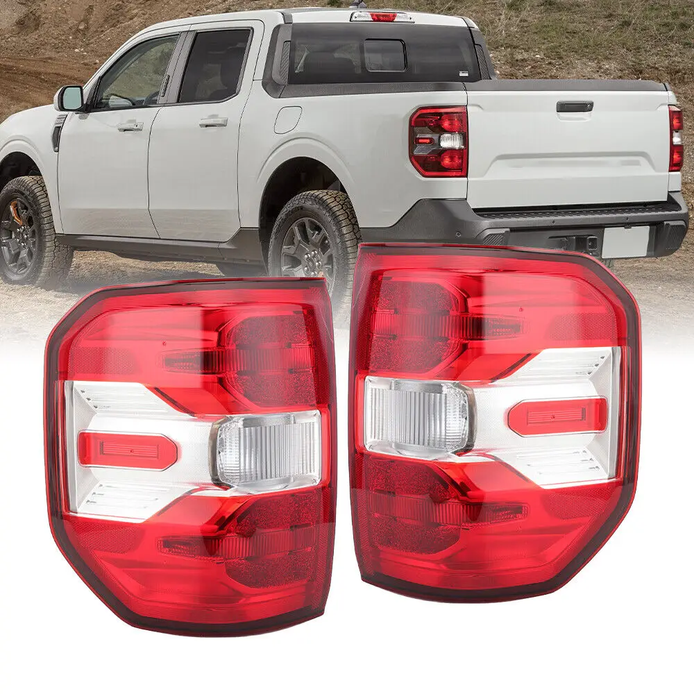 Halogen Type Tail Light Fit For 2022-2024 Ford Maverick XL XLT Rear Tail Lamp Light Assembly FO2800288 NZ6Z13405A NZ6Z13404A