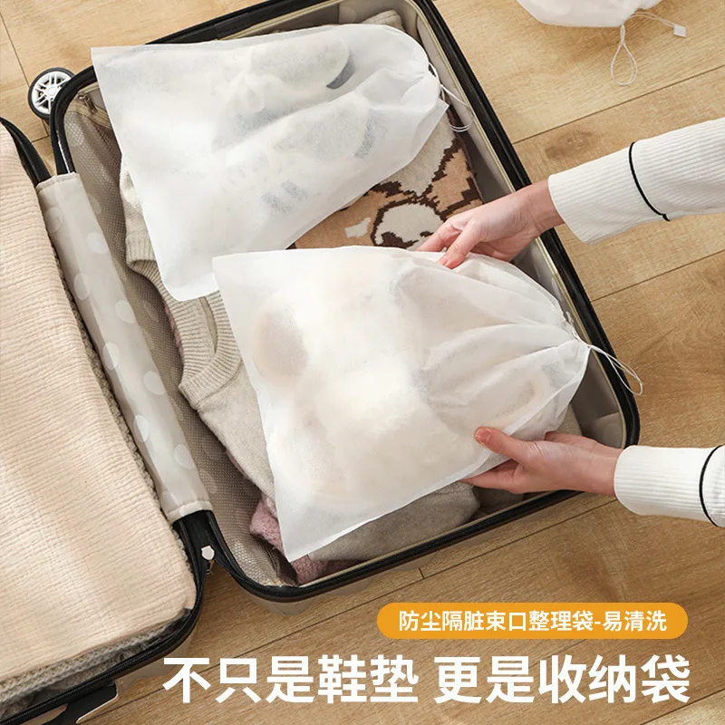 Shoe storage bag shoe cover dust-proof artifac sun drying shoe anti yellowing bag moisture-proof and mildew proof