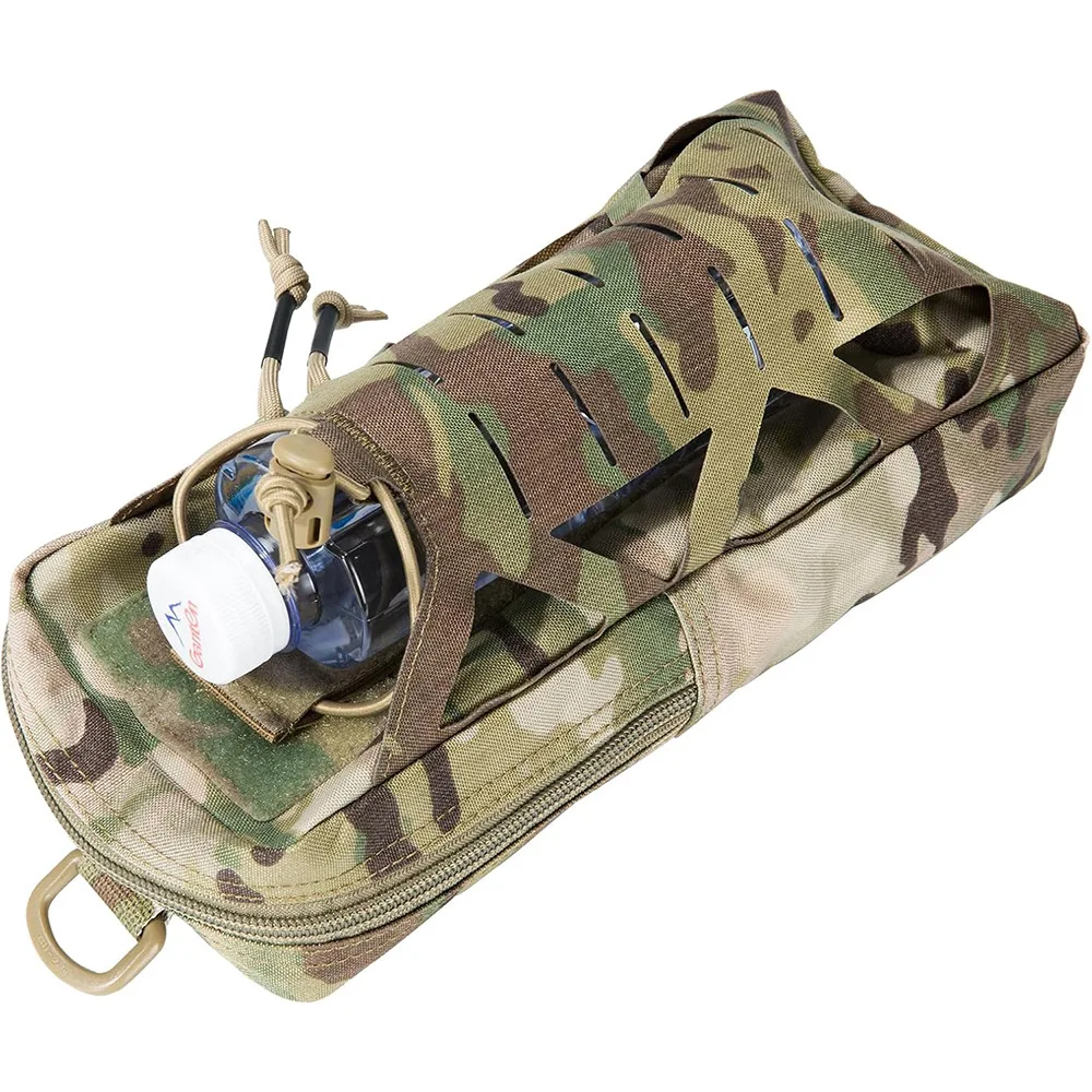 13x26x7cm Multifunctional Tactical Waist Bag with Accessories Outdoor Survival Tool Organizer in Camouflage Home Gift