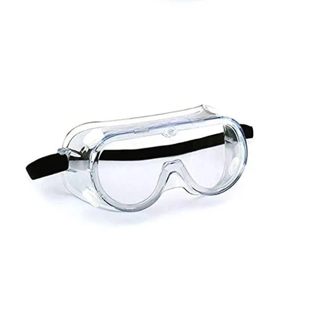 

2 X Safety Hazmat Goggles Clear Anti-Fog Chemical protection Splash Anti-scratch