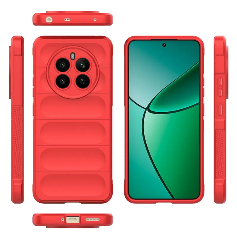 For Realme 12 4G Case Realme 12 4G Cover Soft Silicone Bumper Shield Protective Phone Cases Realme 12 Lite Pro Plus 5G Funda