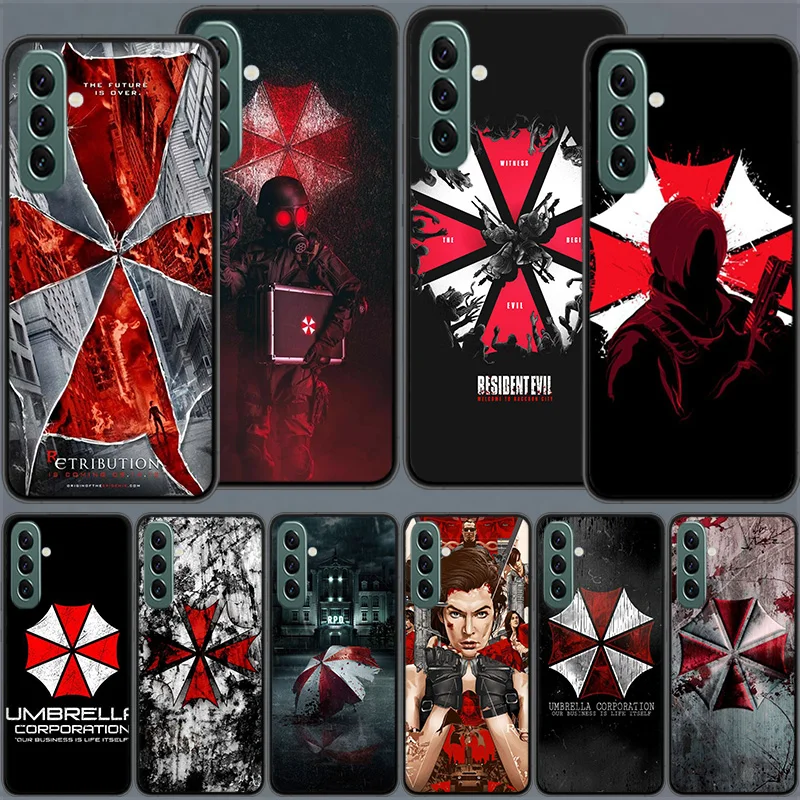 Funda de teléfono Umbrella Corporation para Samsung Galaxy, A54, A34, A24, A14, A04, A04S, A12, A22, A32, A52S, A72, A53, A33, A23, A13, 4G, A73, A42, 5G, C