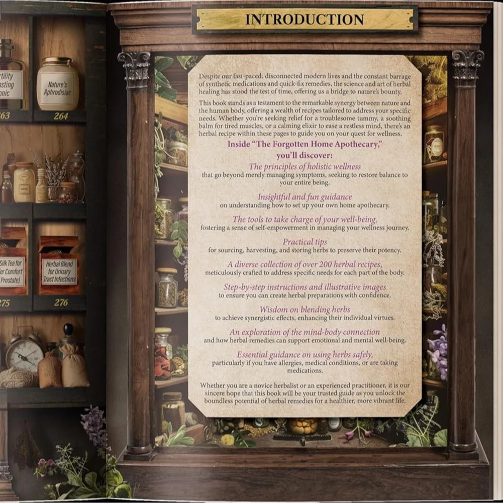 

Natural Home Remedies Book 250 Powerful Healing Secrets Educational Paper Powerful Remedies for Everyday Wellness