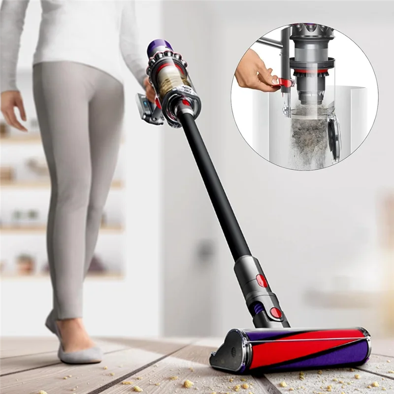 

N02R-пылесборник для Dyson V12, тонкая канистра для пылесоса, сменный пылесборник, ведро для пыли для робота-пылесоса