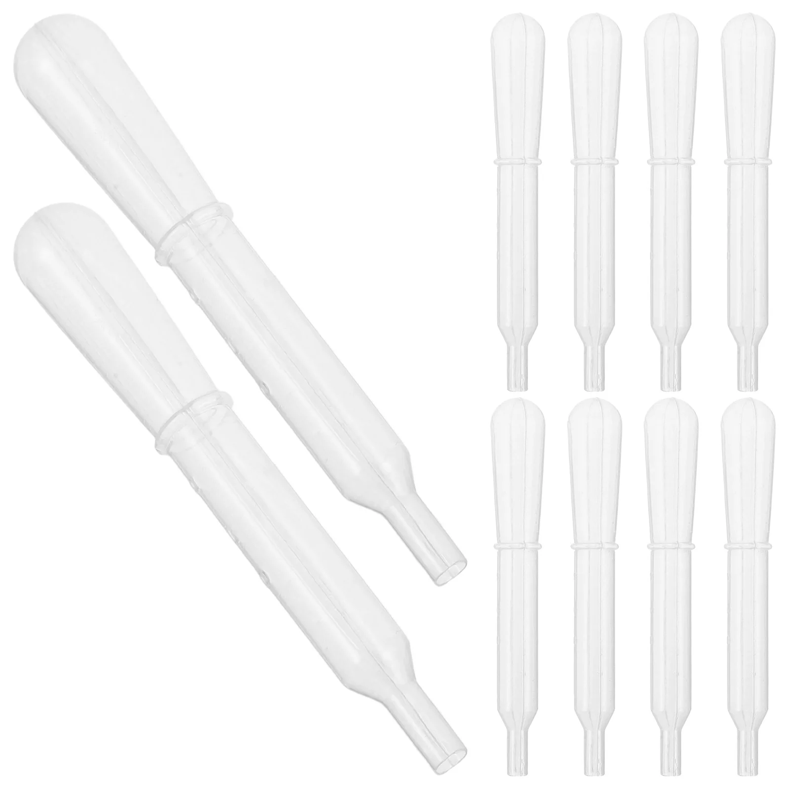

30Pcs Tattoo Ink Dropper Precision Plastic Pipette Transfer Small Graduated Airbrush Extraction Dropper Straw Liquid Measuring
