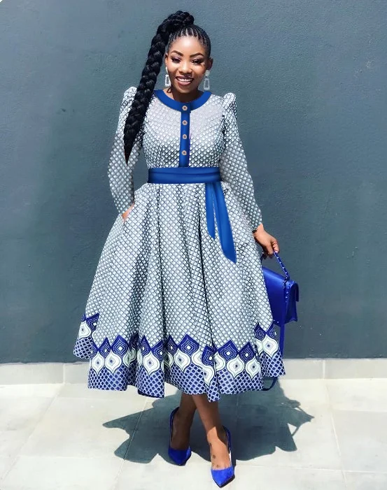 

Женские платья с высокой талией, сетчатые синие длинные трапециевидные африканские официальные платья, женское модное платье 2023 с круглым вырезом и коротким рукавом, платье Анкары