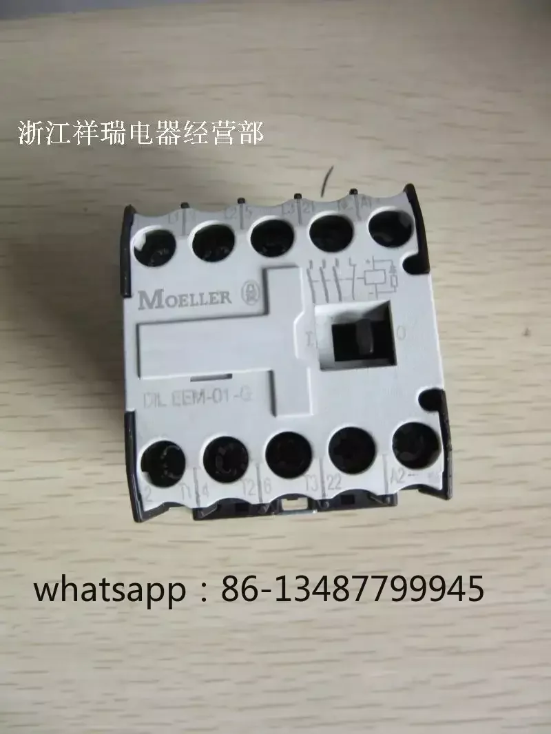 

MOELLER DC Contactor DIL EEM-01-G 24VDC
