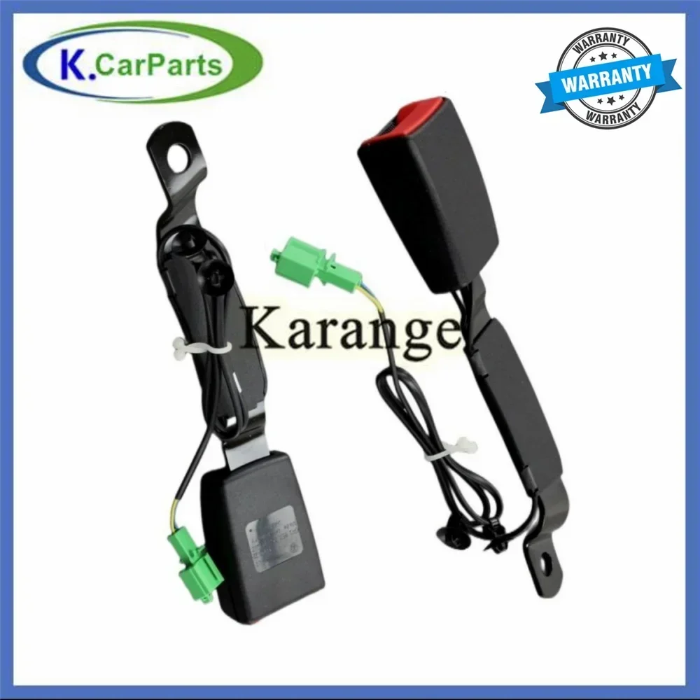 

New Front Car Seat Belt Latch Buckle Padding Plug Connector 6R0857755 6R0857756 For VW Polo 5 6R GTI Cross Sedan Vento 2011-2018