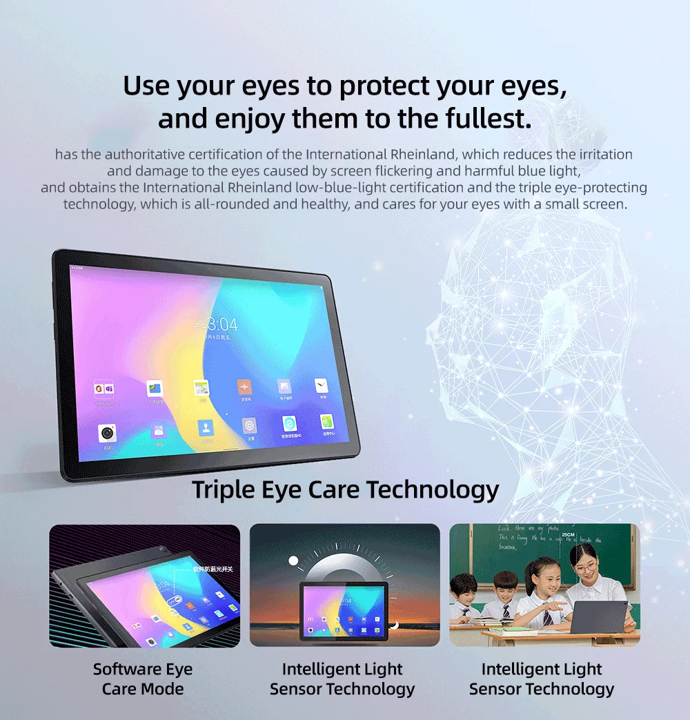 Originale Lenovo K10c TB328FU 10.1 pollici 4G WIFI Tablet LCD 4GB 64GB Unisoc T610 Octa Core Android 11 Supporto Identificazione del volto
