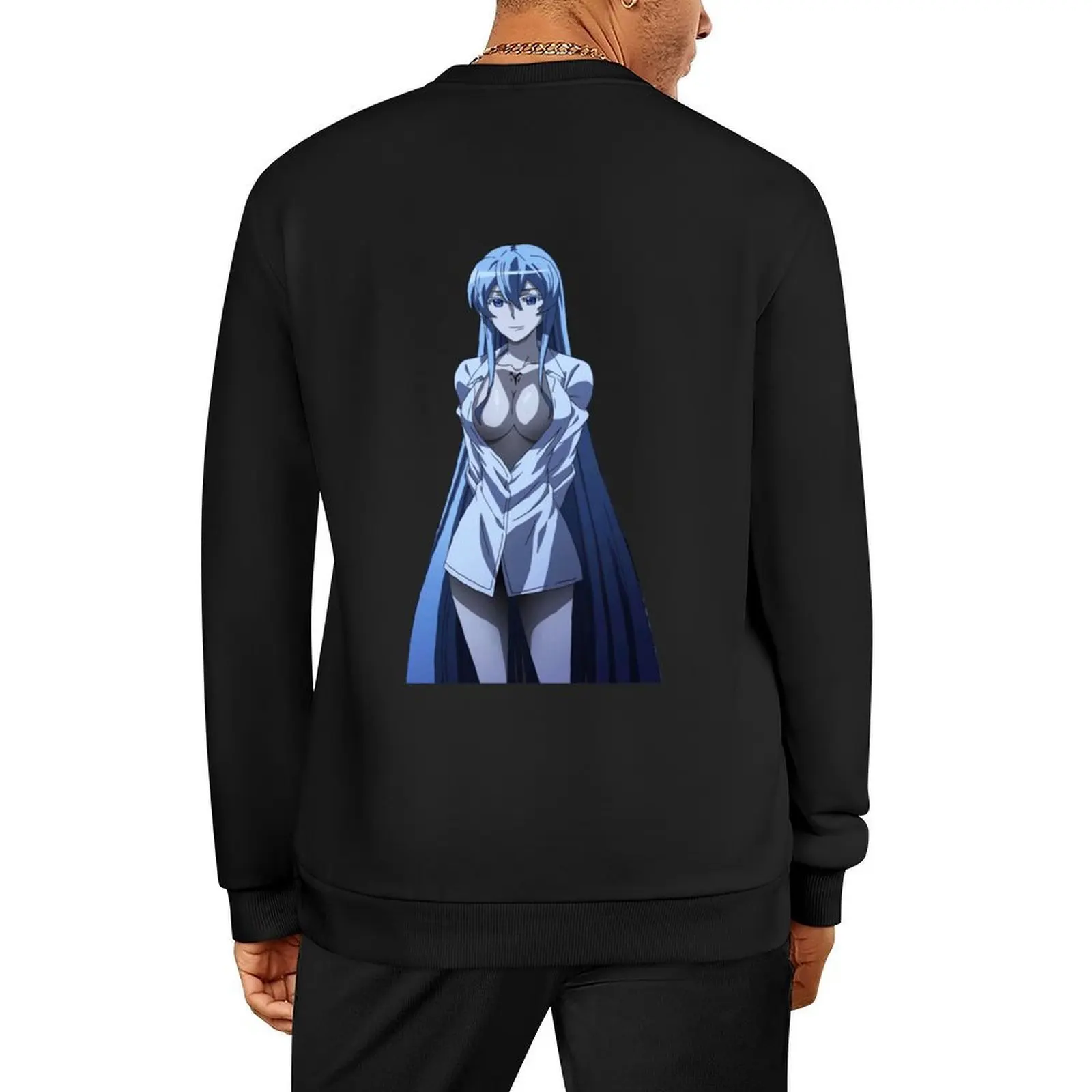 

Esdeath (Akame Ga Kill!) Pullover anime clothing korean clothes men clothes aesthetic clothing hooded sweatshirt