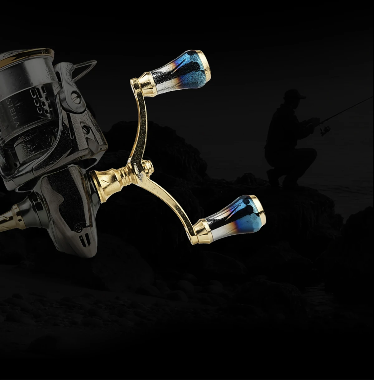 Spinn rollen griff 98mm für Shimano Daiwa Spinn rolle – Detail 6