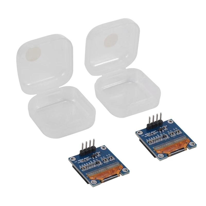 Modulo Display OLED da 8 pezzi I2C IIC 128 x64 modulo Display da 0.96 pollici SSD1315 per Arduino UNO R3 STM con pin