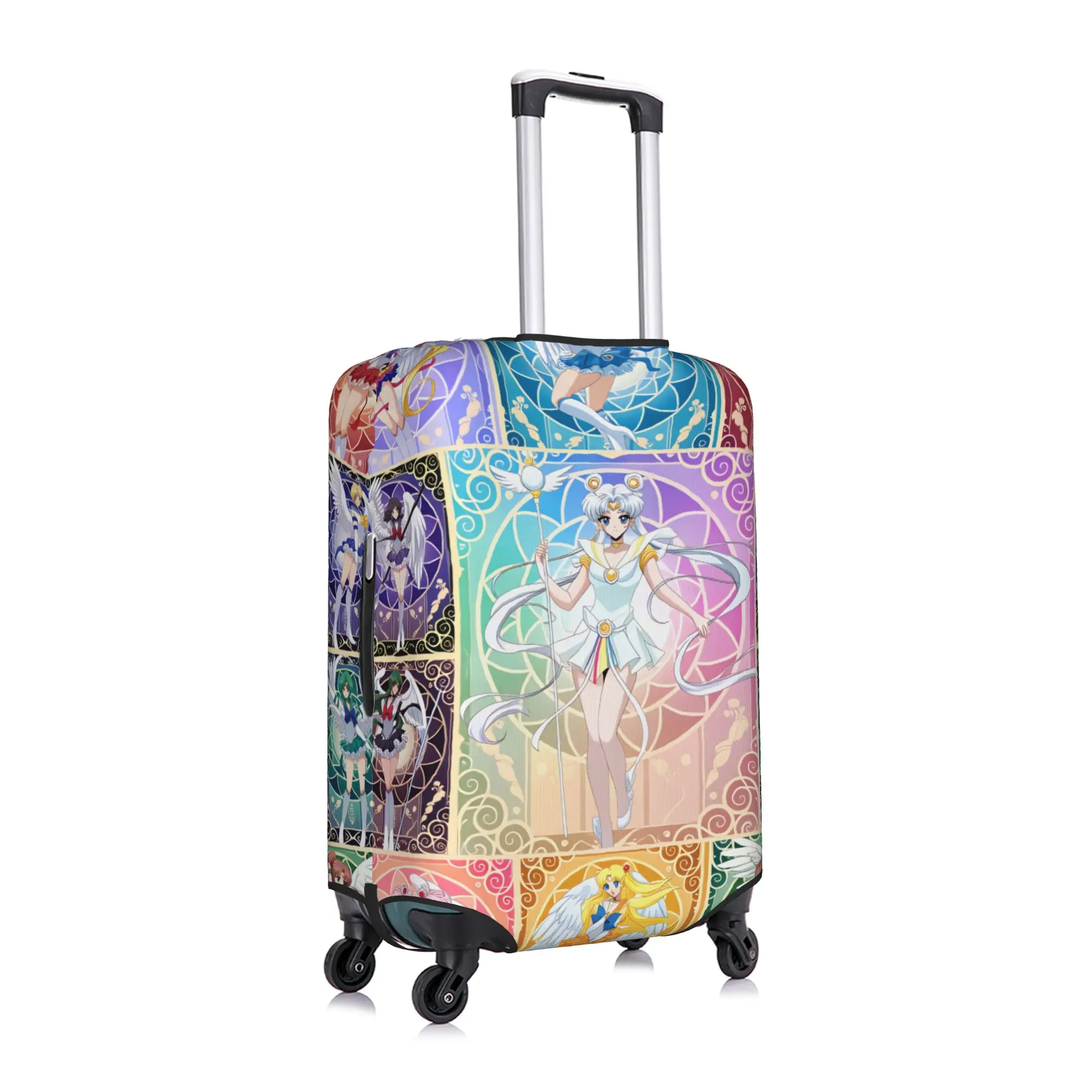 Sailor Saturn Moon Cosmos  Luggage Cover Fashion Mercury Uranus Suitcase Protector Covers Suit For 18-32 inch view 4