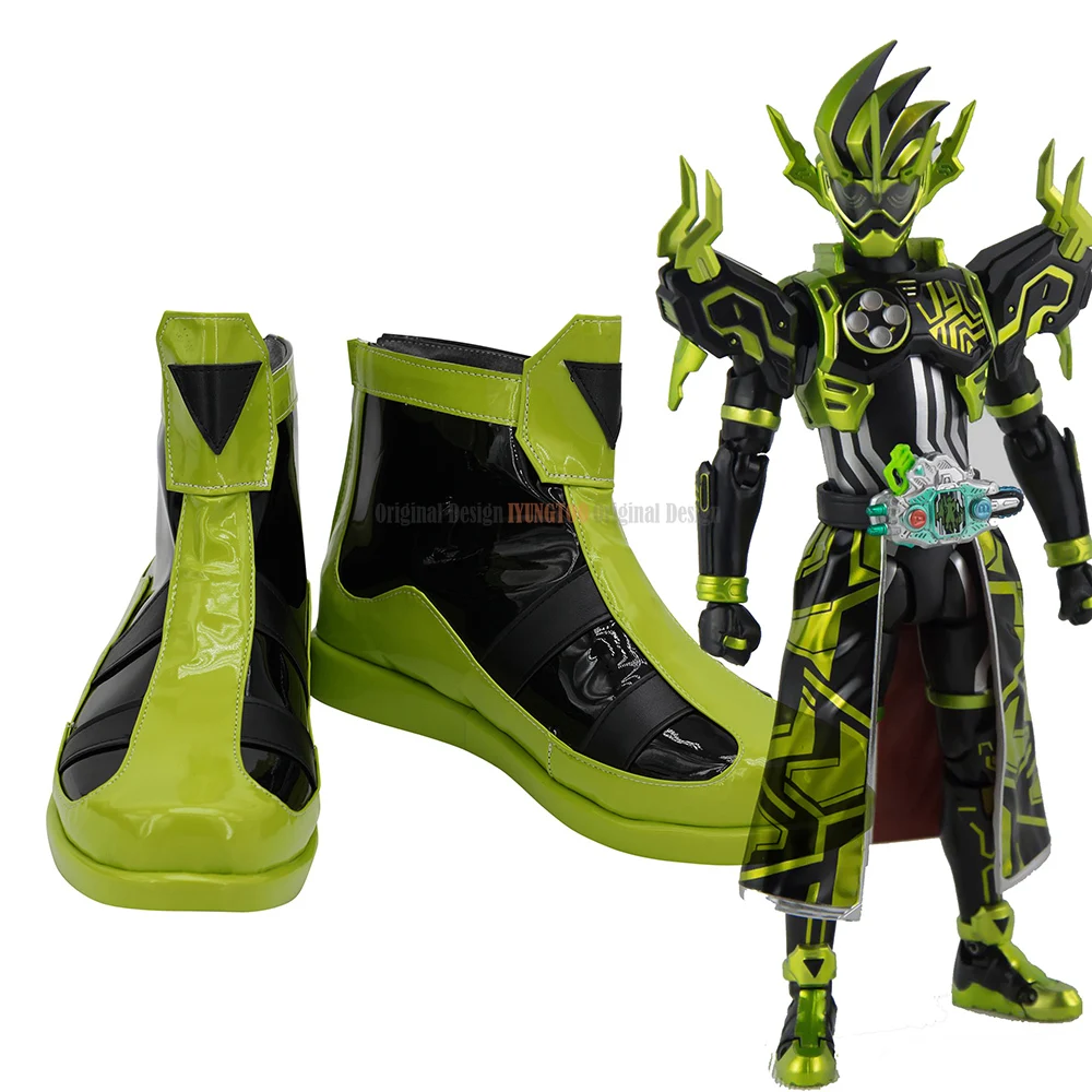 

Kamen Rider Cronus Cosplay Boots Masked Rider Cronus Leather Shoes Cosplay Custom Made Any Size