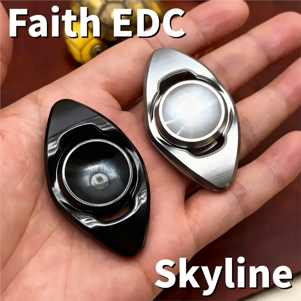 

Faith EDC оригинальный дизайн Skyline двухлезвийный Спиннер Push Feeling Спиннер для облегчения тревоги гаджеты для взрослых