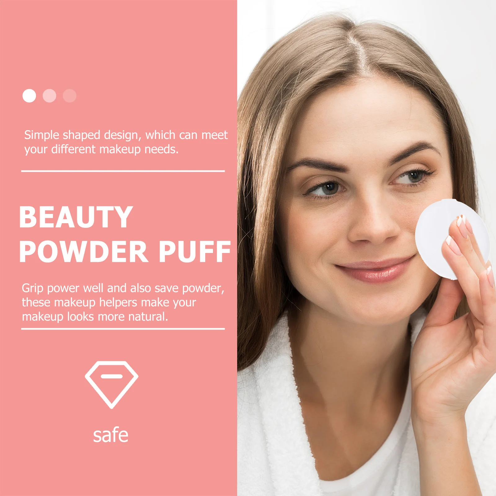 20 peças pequenas cosméticos faciais suaves na pele almofadas de maquiagem para meninas mulheres rotina de beleza diária pequena sopro de maquiagem