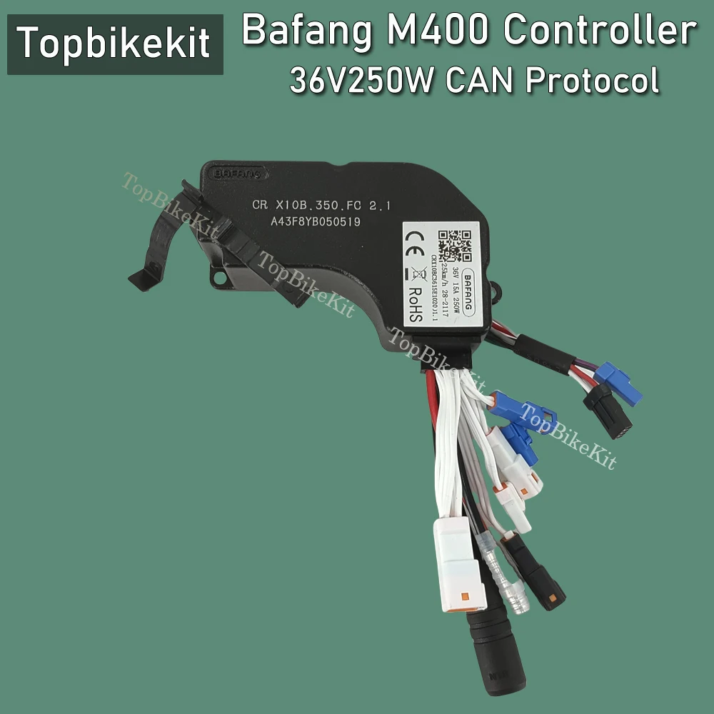 Оригинальный контроллер двигателя BAFANG M400, контроллер протокола CAN 36 В, 15 А, 250 Вт, контроллер Bafang, 8fun, центральный контроллер M400