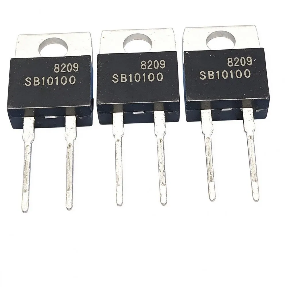 5PCS B1635 MBR1635 35V 16A MBR1045G 45V 10A MBR1660 60V 16A MUR815 U815 150V 8A MUR860T 600V 8A SB10100 100V 10A TO-220-2
