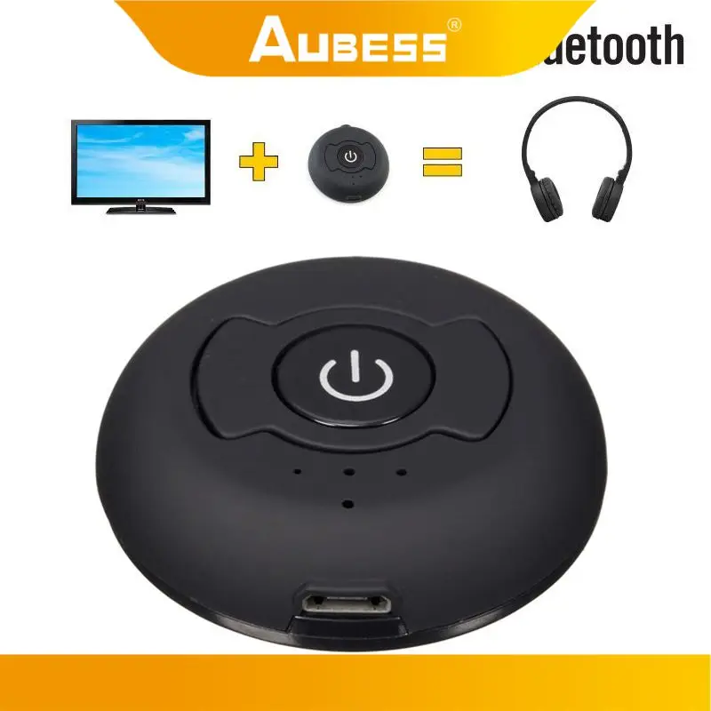 Bluetooth Transmitter Versatile Crystal Clear Sound Simultaneous Connections Long Battery Life Easy Setup H366t Sleek Design