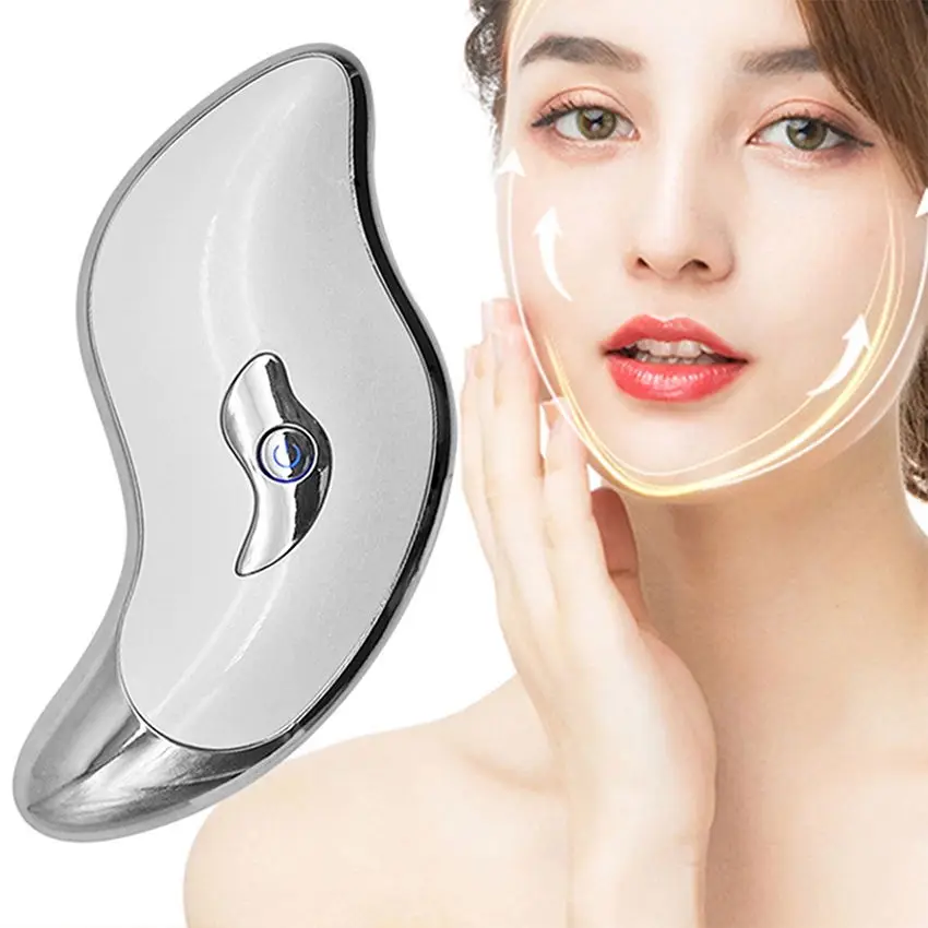 

STLF Beauty Device Lifting guasha body massage tool Face Electric S-shaped GuaSha Scraping Massager tool