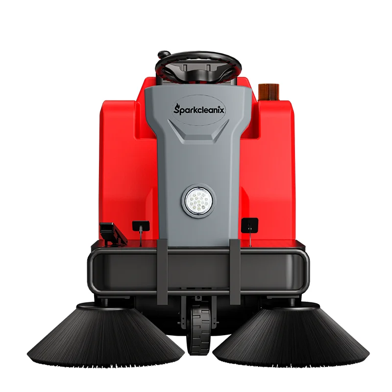 Professional Industrial Cleaning Electric Huge Floor Sweeper Ride On Battery Power Street Cleaning Equipment Automatic Sweeper