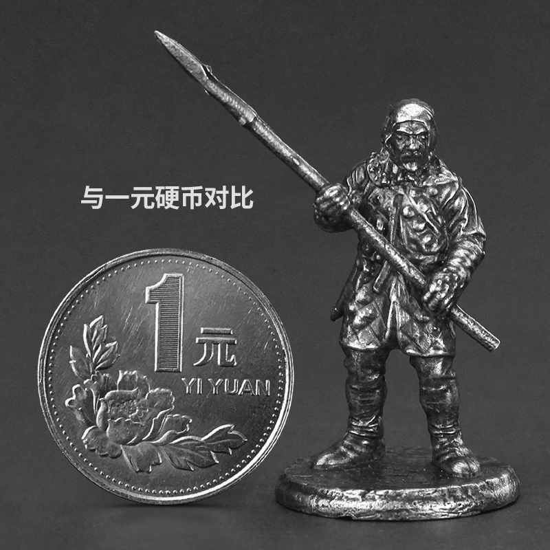 لوحة معدنية لعبة قطعة شخصيات جندي المشاة Asgardian نموذج سطح المكتب ملحقات زينة مصغرة داخلية للسيارة