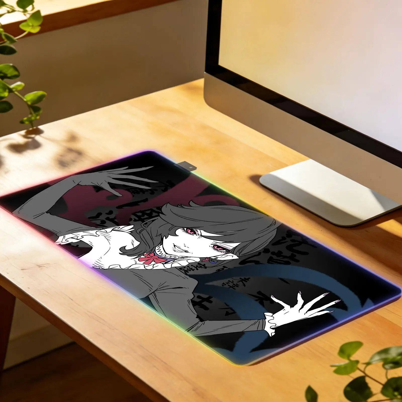 Touhou Project 500x1000 mm Large Gaming rgb Mouse Pad, Rubber Material, Suitable for Gamers, Keyboard Pads, and Laptop Desk Mats