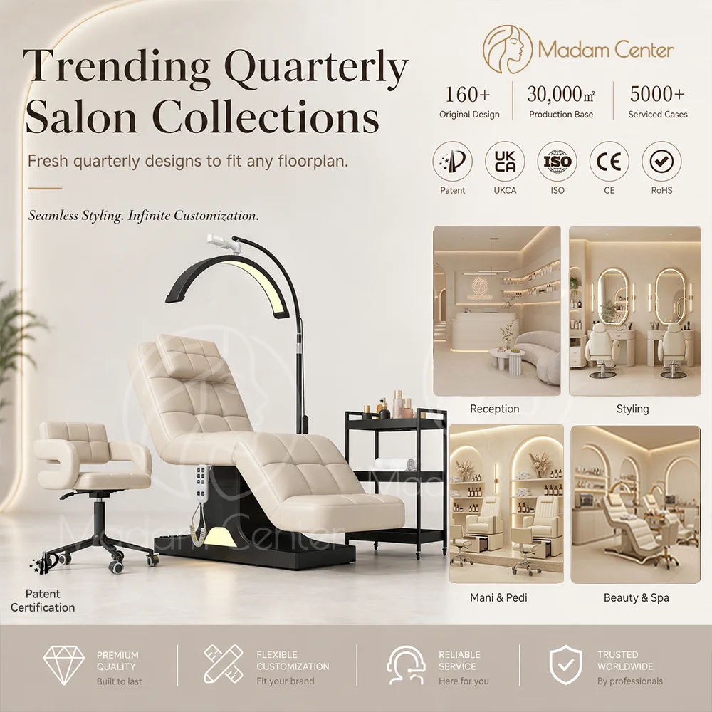 Aesthetic Cosmetic Beauty Clinic Bed Spa Chair Electric Esthetician Bed For Aesthetics Sillones Para Cosmetologa