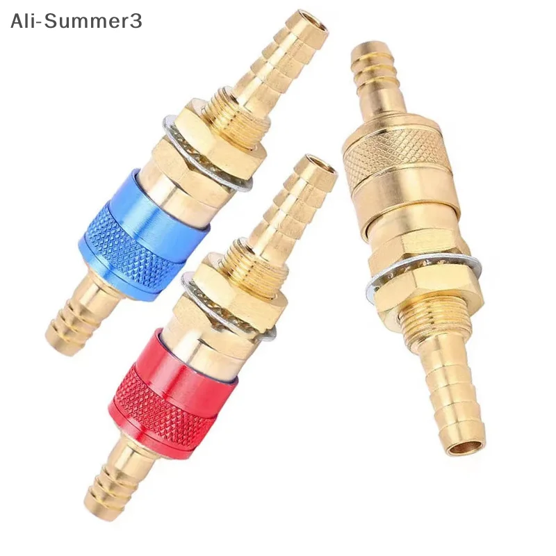 냉각 가스 어댑터 커넥터 클램프 용접기 퀵 피팅 암수 워터 MIG TIG 용접 토치 도구 용접기