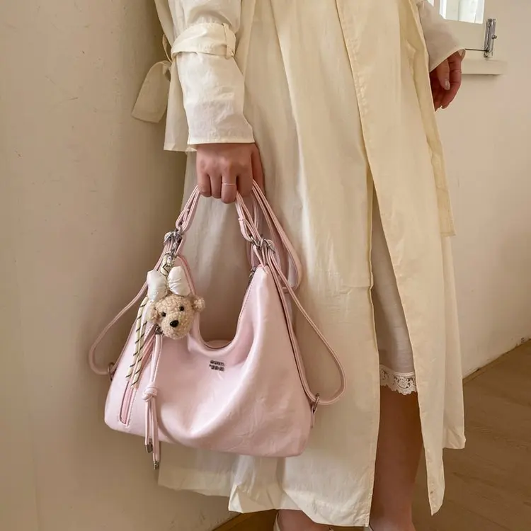 

Exquisite Fashion Retro Leather Ladies Bag Luxury Paris Fashion Bag Simple Tote Bag Practical Crossbody Messenger Hand Bag