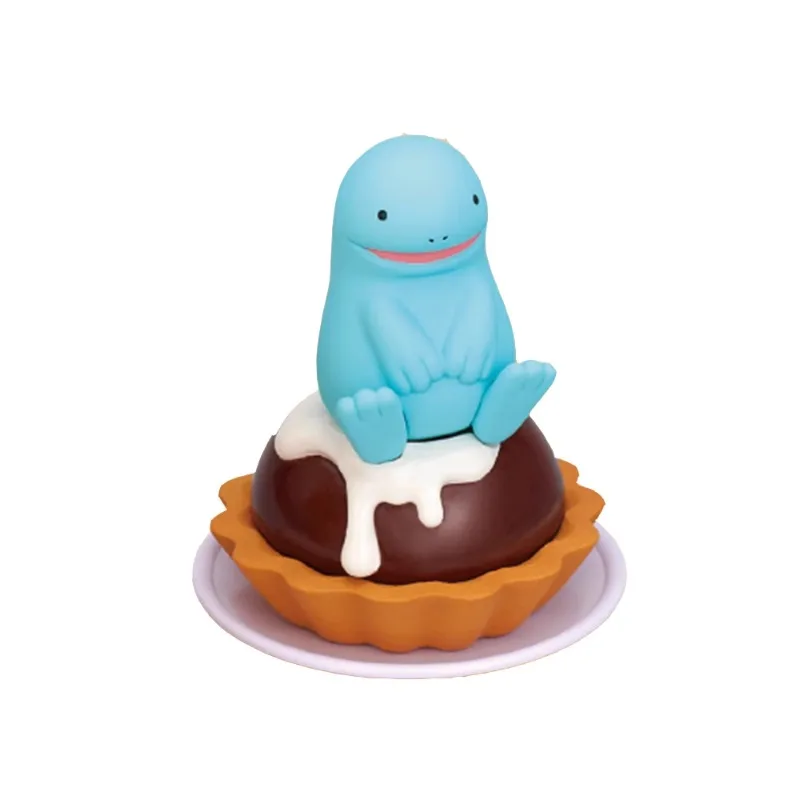 Takara Tomy véritable Gashapon Pokemon Dessert poupée Pikachu figurine jouets pour garçons filles enfants cadeau de noël figurine Anime